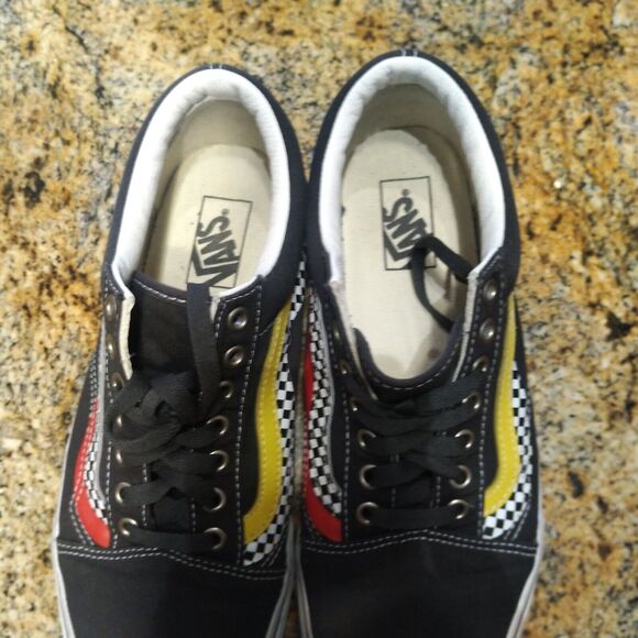 Men\'s Old School Vans Off the Wall Lace up Sneakers Skateboarding US 10 main image 4